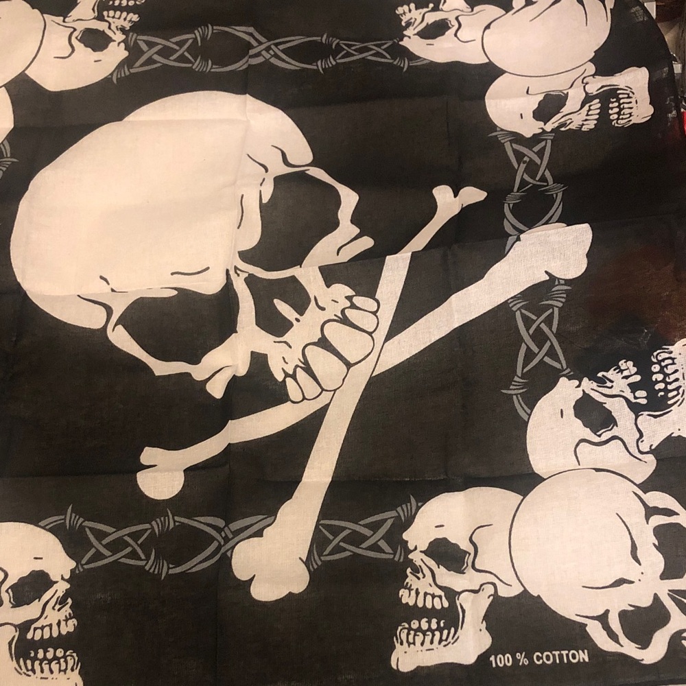 Skull and Crossbones Bandana